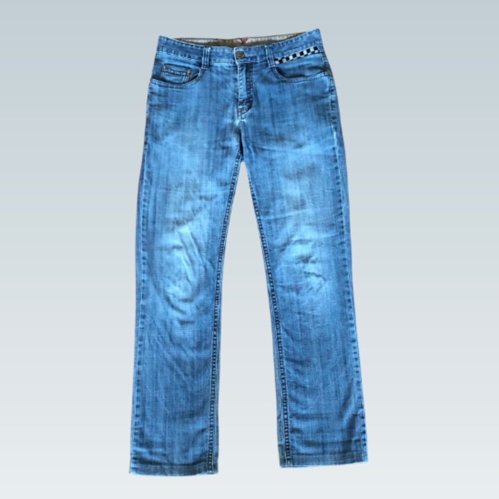 Louis Vuitton Monogram Denim Jeans • Size 32 • Authentic LV